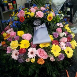 Trauerkranz Biedermaier Katalog Nr.36