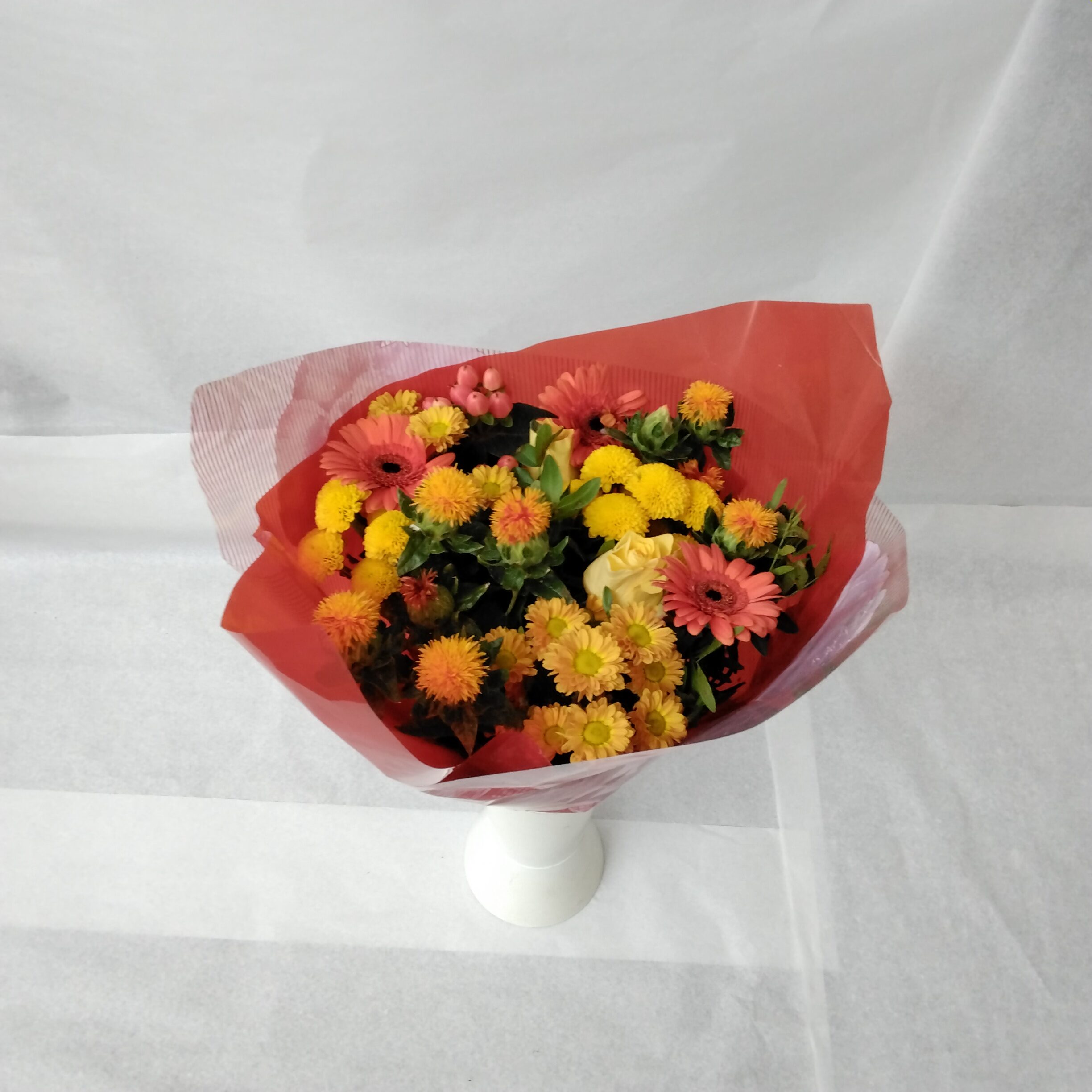 Blumenstrauß in orange