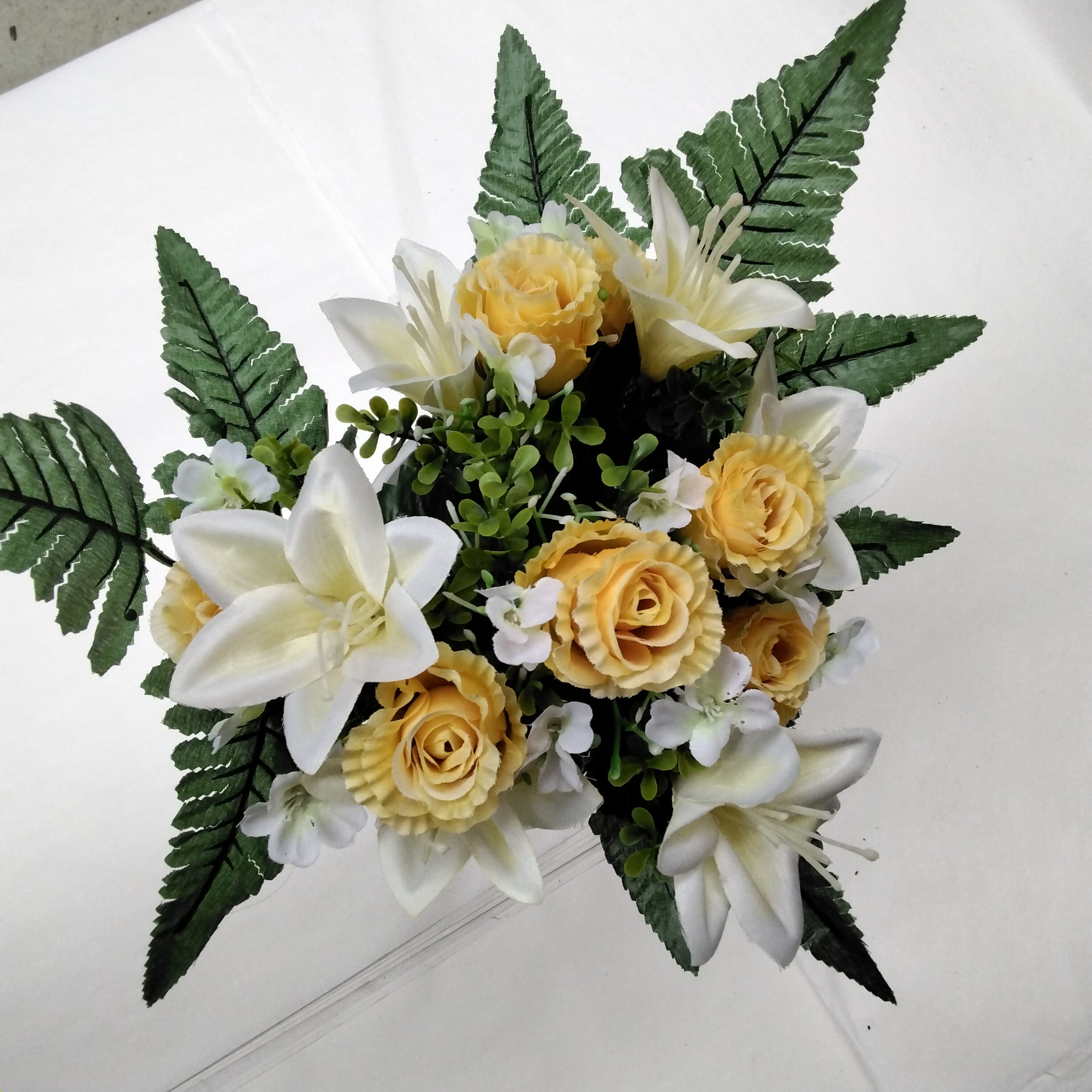 Seidenblumen Strauß klein