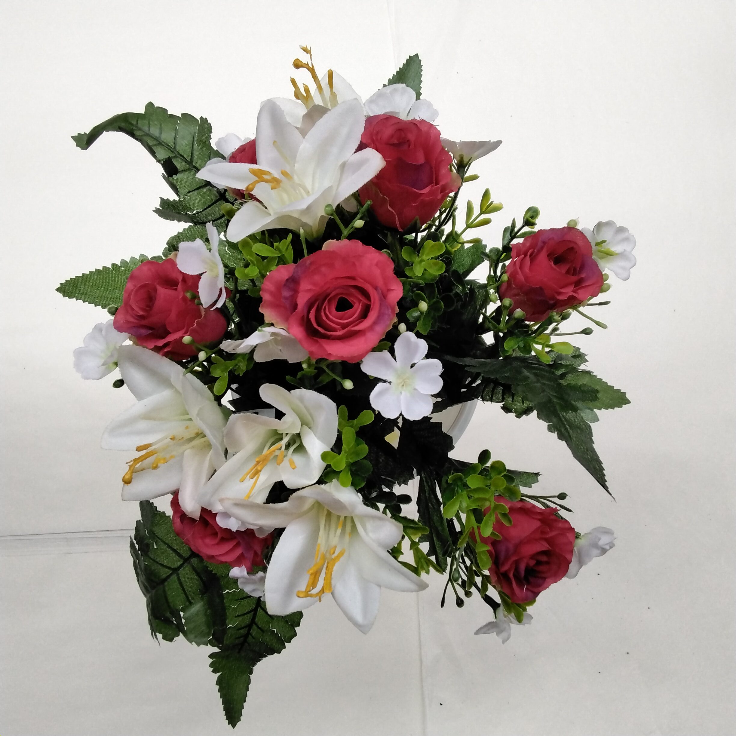 Seidenblumen Strauß klein