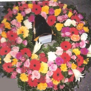 Trauerkranz Biedermaier Katalog Nr.37