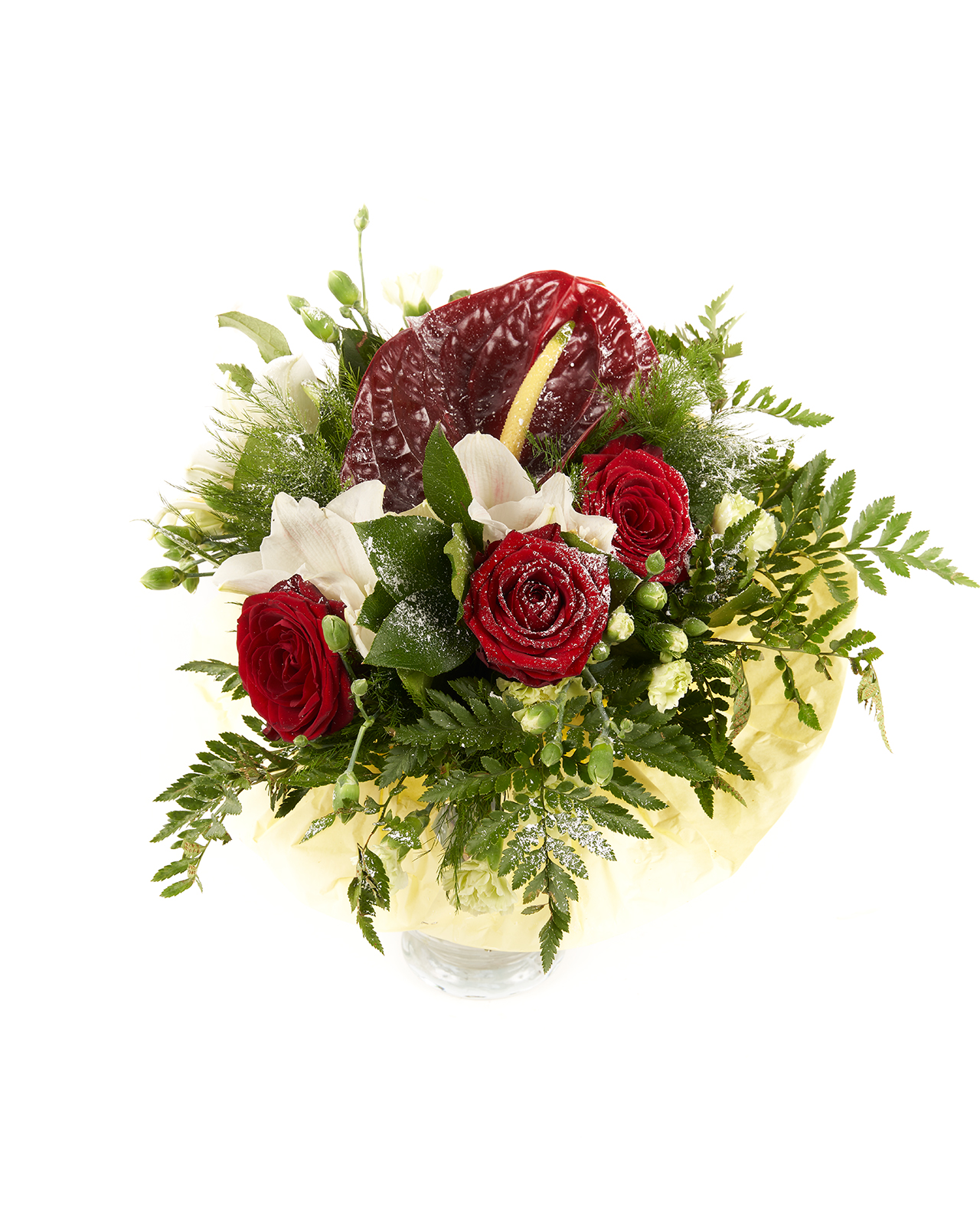 Blumenstrauß ( je nach Lagerung können Blumen und Farben variieren)